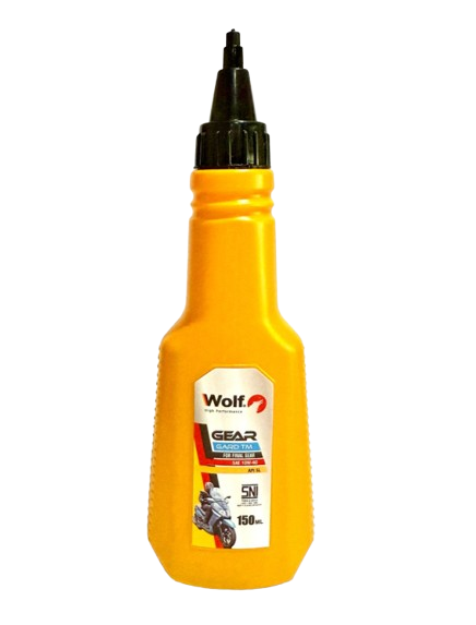 Kemasan asli WOLF Gear Gard TM 150 ml dengan tutup hitam