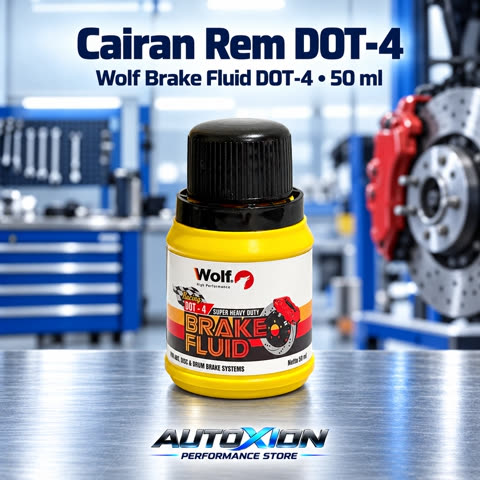 WOLF Brake Fluid DOT-4 Clear