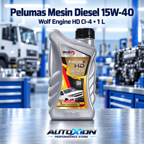 WOLF Engine HD 15W-40 CI-4