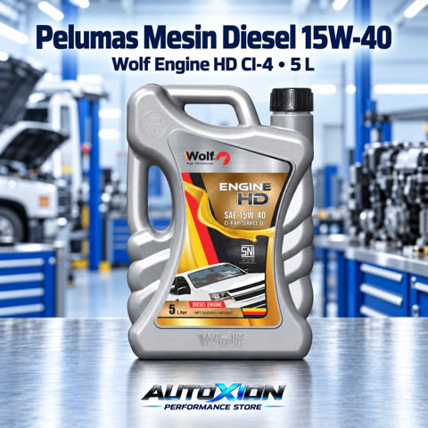 WOLF Engine HD 15W-40 CI-4