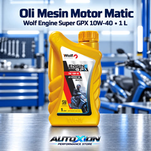 WOLF Engine Super GPX 10W-40 Matic