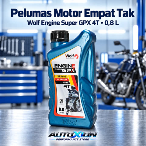 Engine Super GPX 4T Biru