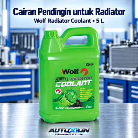 WOLF Radiator Coolant 0% Red / Green
