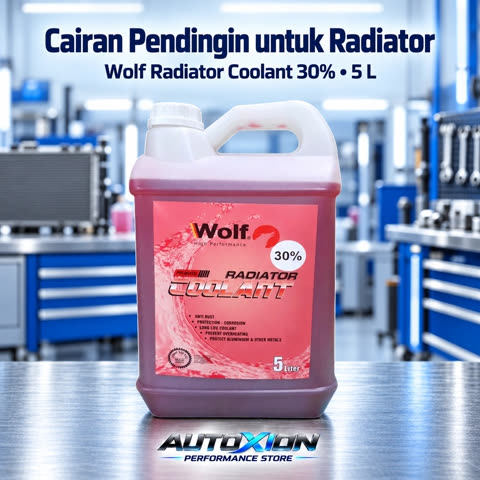 WOLF Radiator Coolant 30% Red / Green