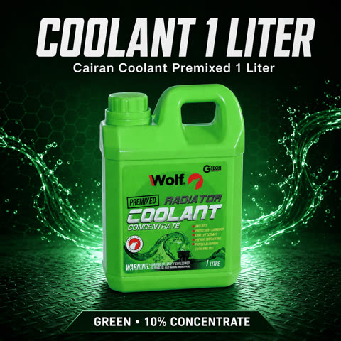 WOLF Radiator Coolant Concentrate 10% Green